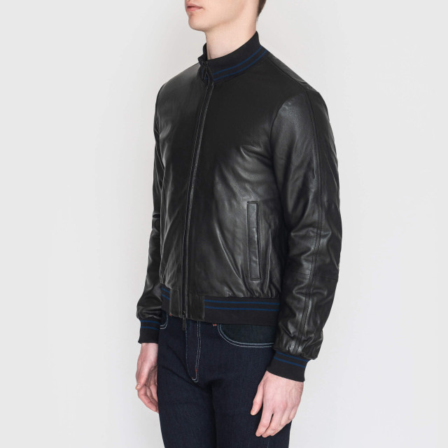Куртка кожаная Emporio Armani