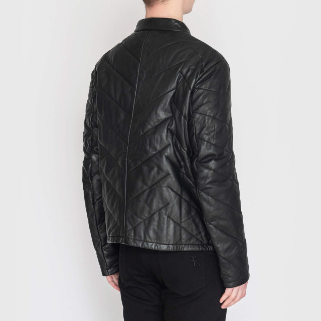 Куртка шкіряна Emporio Armani