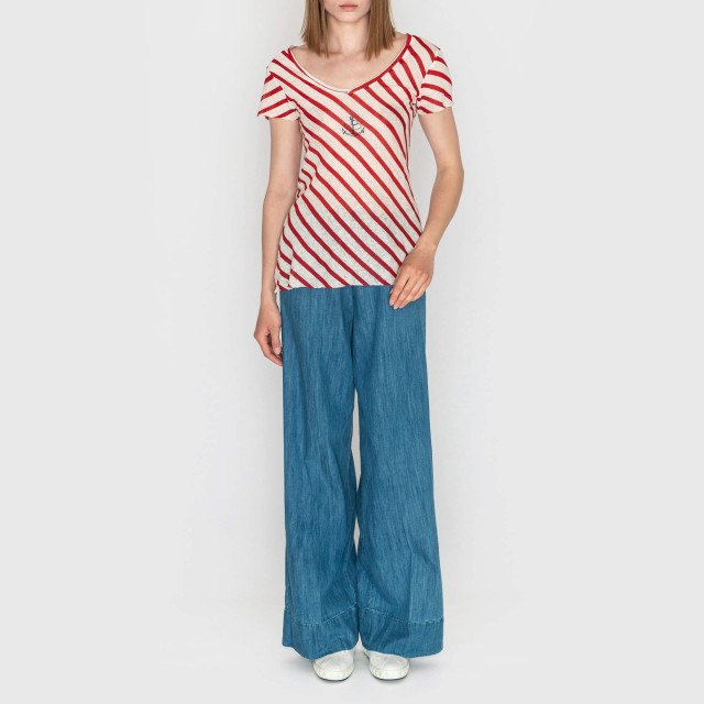 Брюки из денима Rose Denim