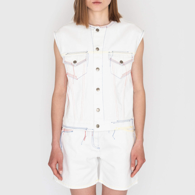 Жилет из денима MSGM