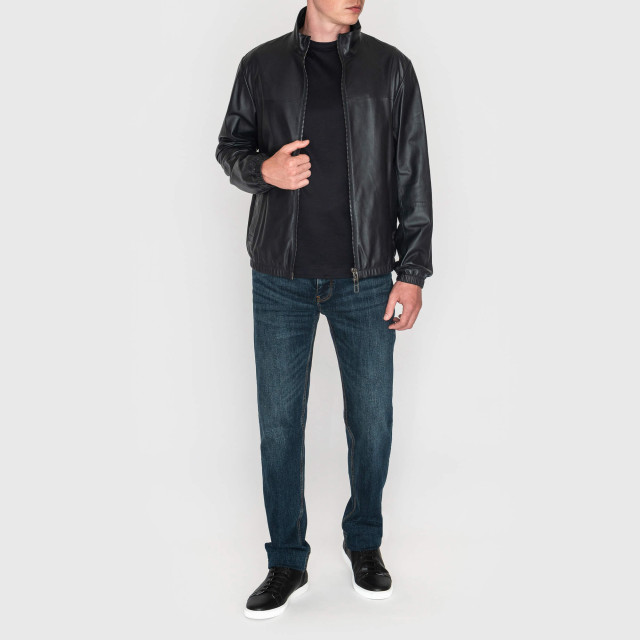 Куртка кожаная Emporio Armani
