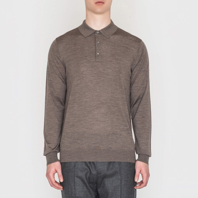 Поло с длинным рукавом Corneliani CC