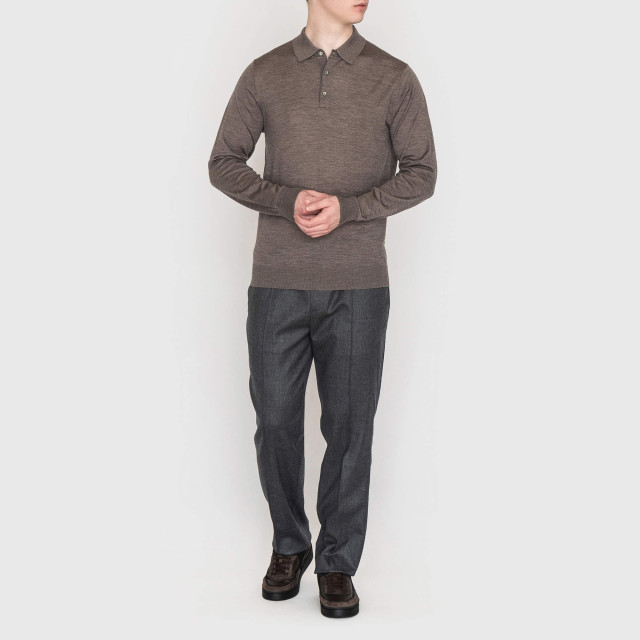 Поло с длинным рукавом Corneliani CC