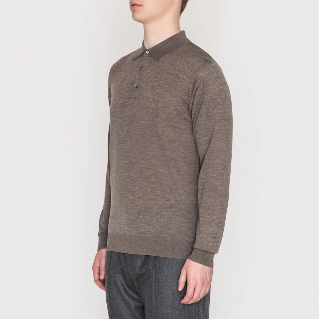 Поло с длинным рукавом Corneliani CC