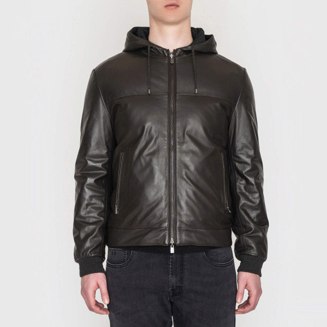 Куртка кожаная двусторонняя Corneliani