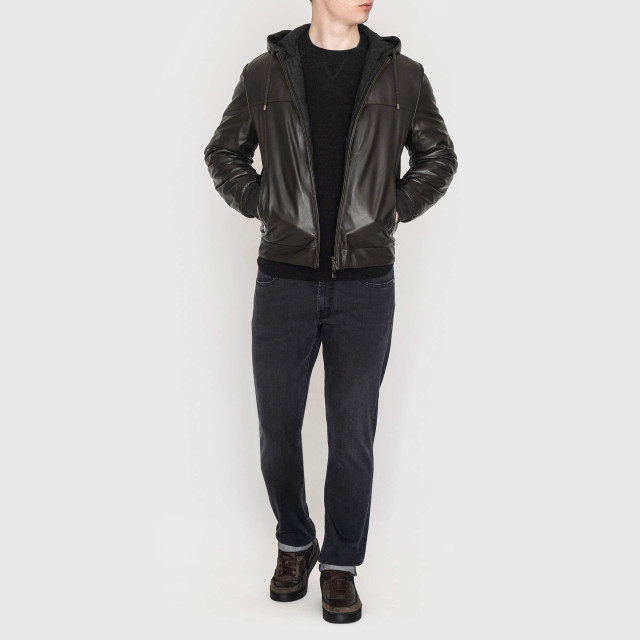 Куртка кожаная двусторонняя Corneliani