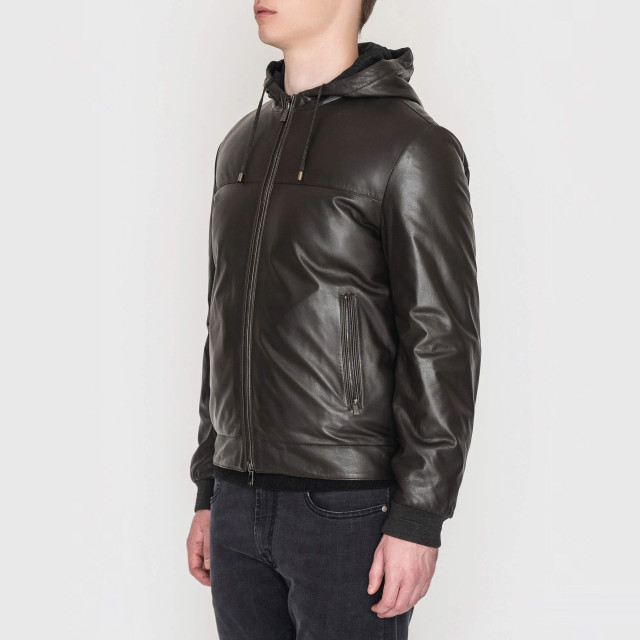 Куртка кожаная двусторонняя Corneliani