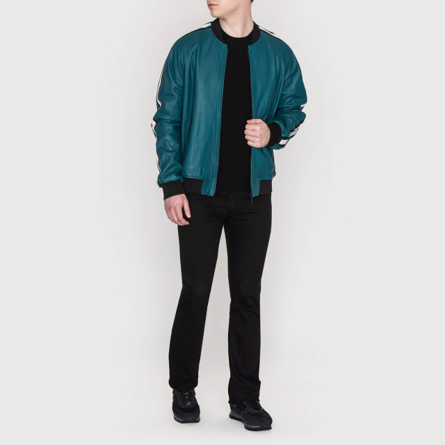 Куртка шкіряна Emporio Armani