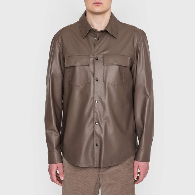 Рубашка кожаная Bogner