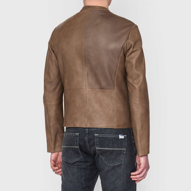 Куртка кожаная Armani