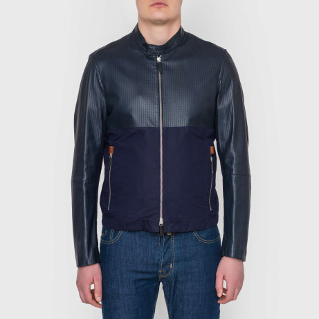 Куртка кожаная Armani