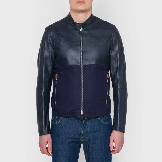 Куртка кожаная Armani