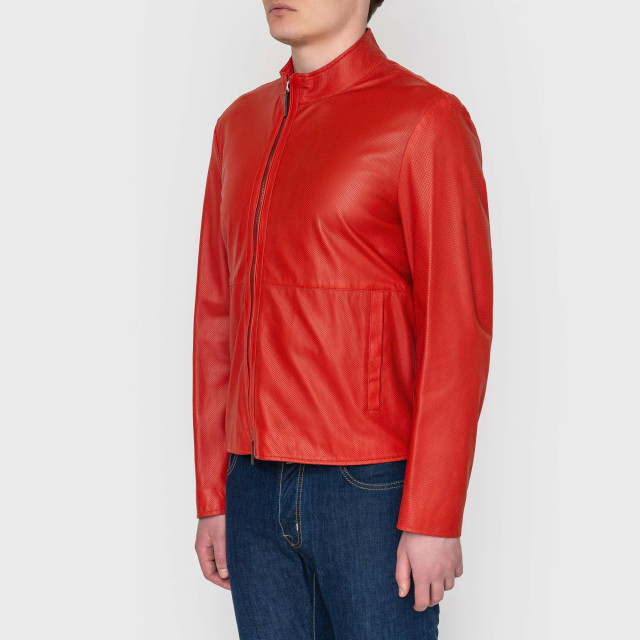 Куртка шкіряна Armani