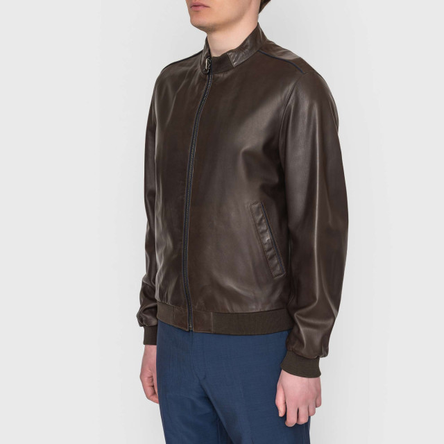 Куртка кожаная двусторонняя Salvatore Ferragamo