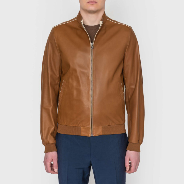 Куртка шкіряна двостороння Salvatore Ferragamo