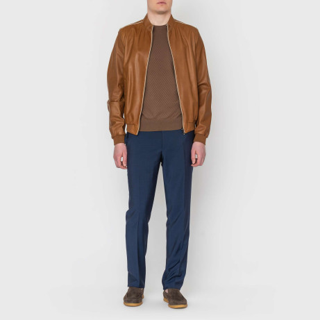 Куртка шкіряна двостороння Salvatore Ferragamo