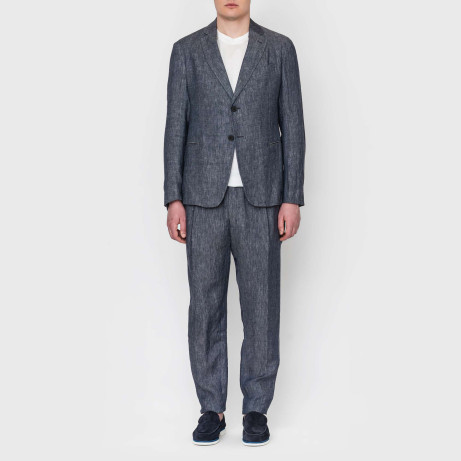 Костюм класичний лляний Emporio Armani