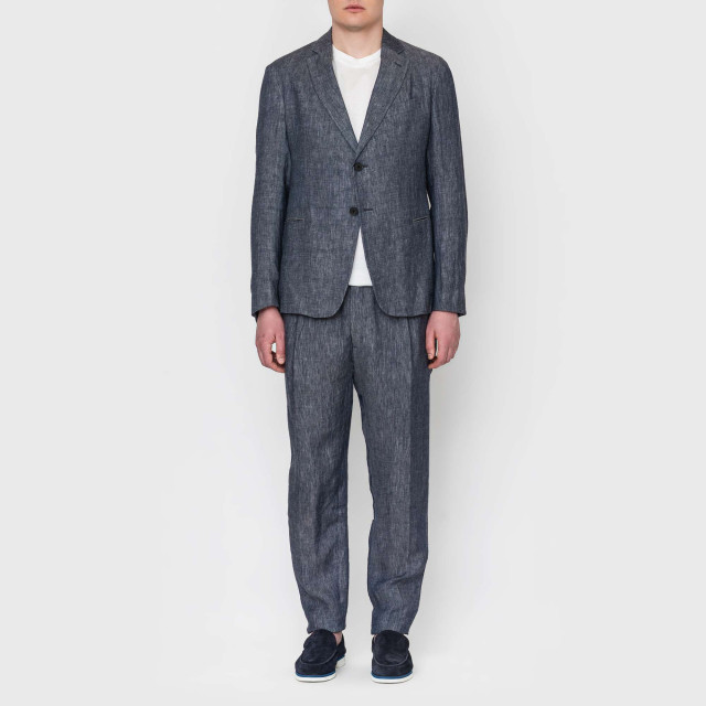 Костюм класичний лляний Emporio Armani