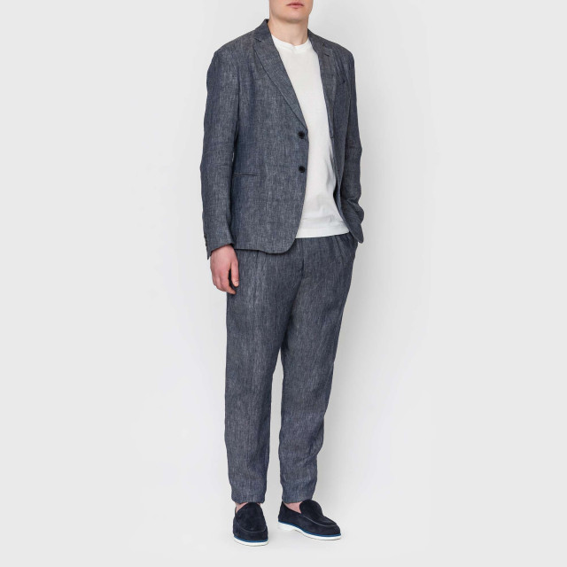 Костюм класичний лляний Emporio Armani