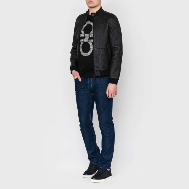 Куртка шкіряна Armani