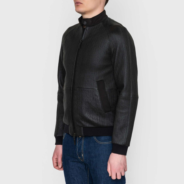 Куртка шкіряна Armani