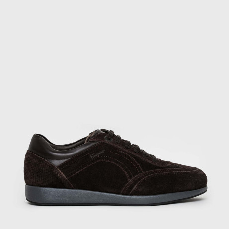 Кеди на хутрі Salvatore Ferragamo
