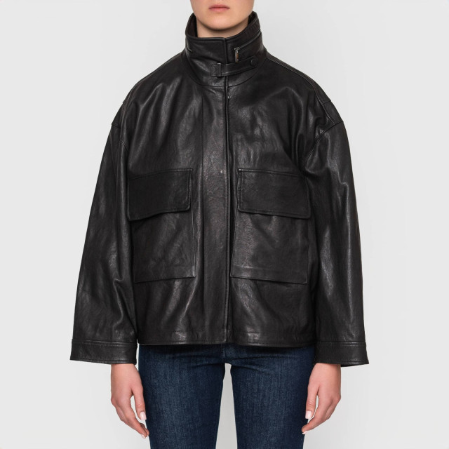 Куртка кожаная Emporio Armani