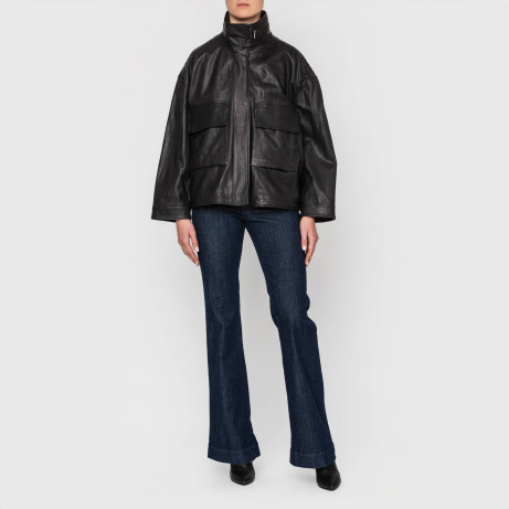 Куртка кожаная Emporio Armani