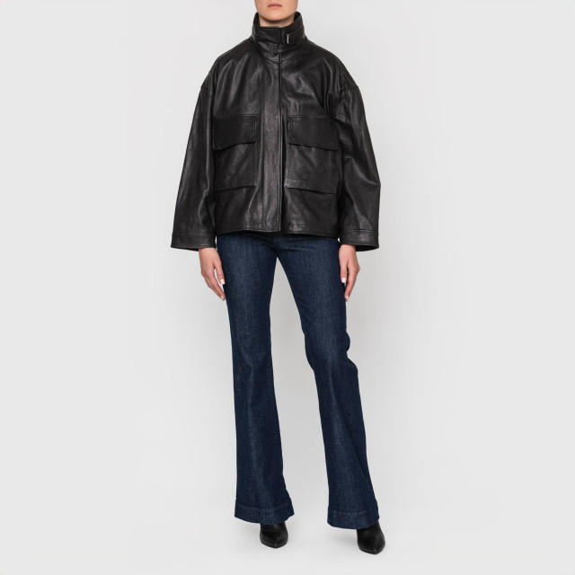 Куртка кожаная Emporio Armani