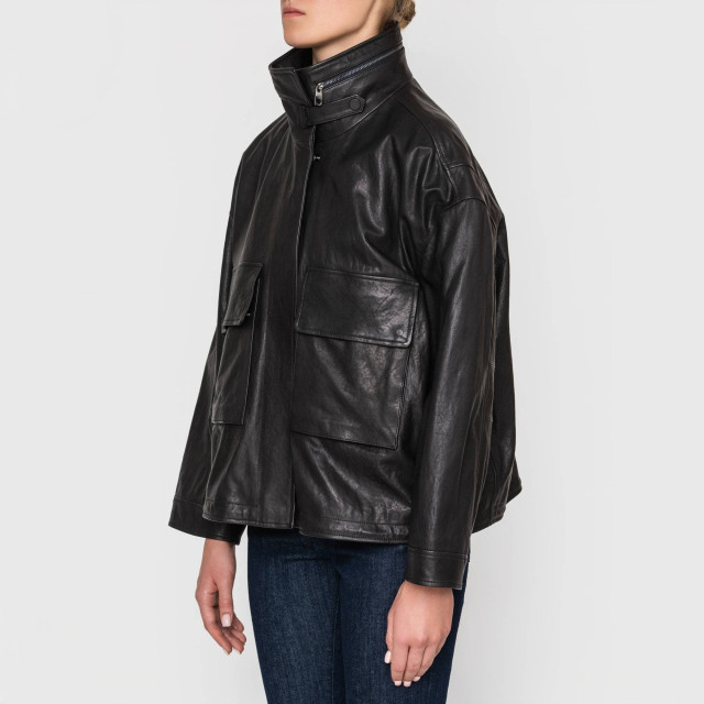 Куртка кожаная Emporio Armani