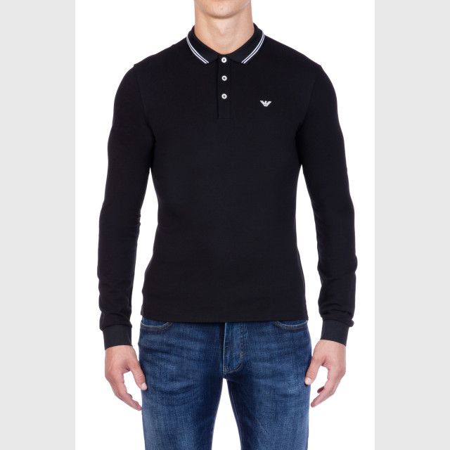 Поло с длинным рукавом Emporio Armani