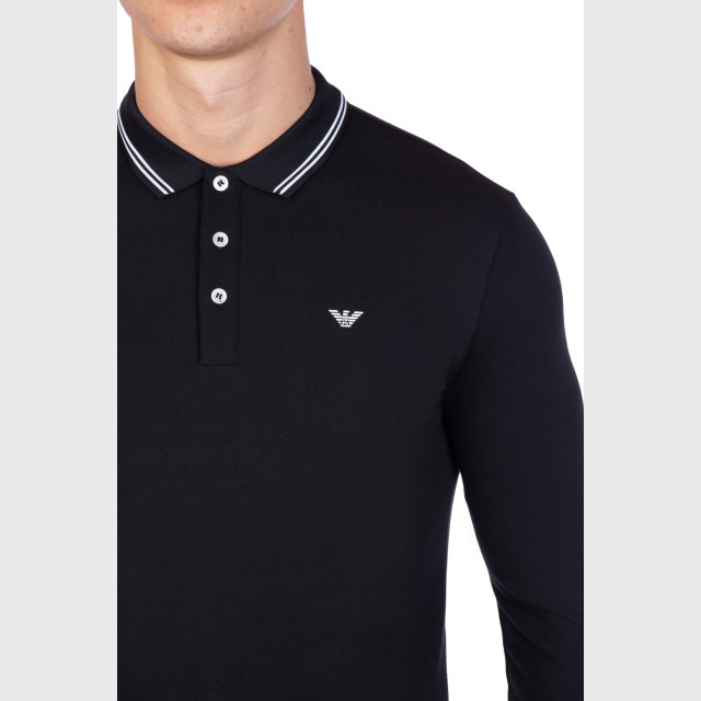 Поло с длинным рукавом Emporio Armani