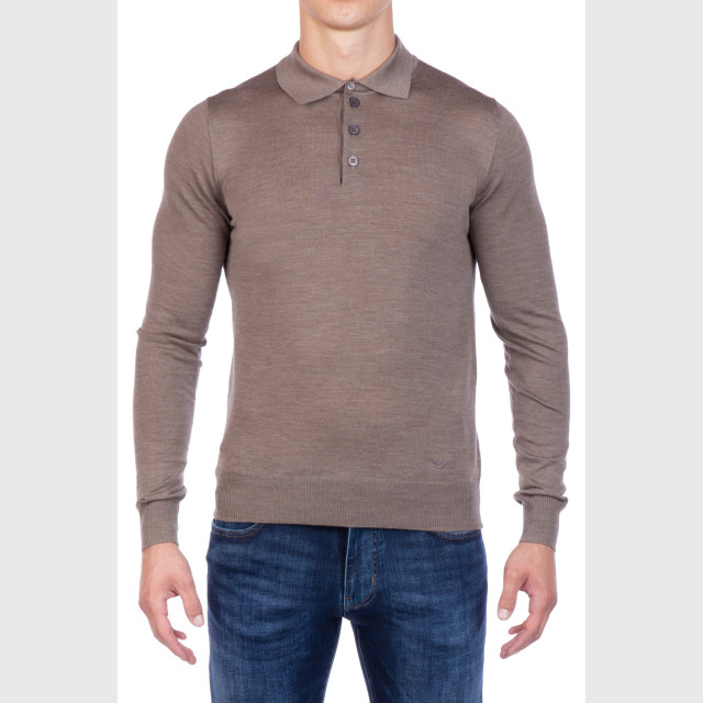 Поло с длинным рукавом Emporio Armani
