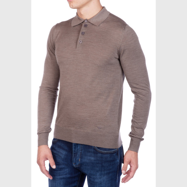 Поло с длинным рукавом Emporio Armani