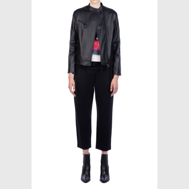 Шкіряна куртка Emporio Armani