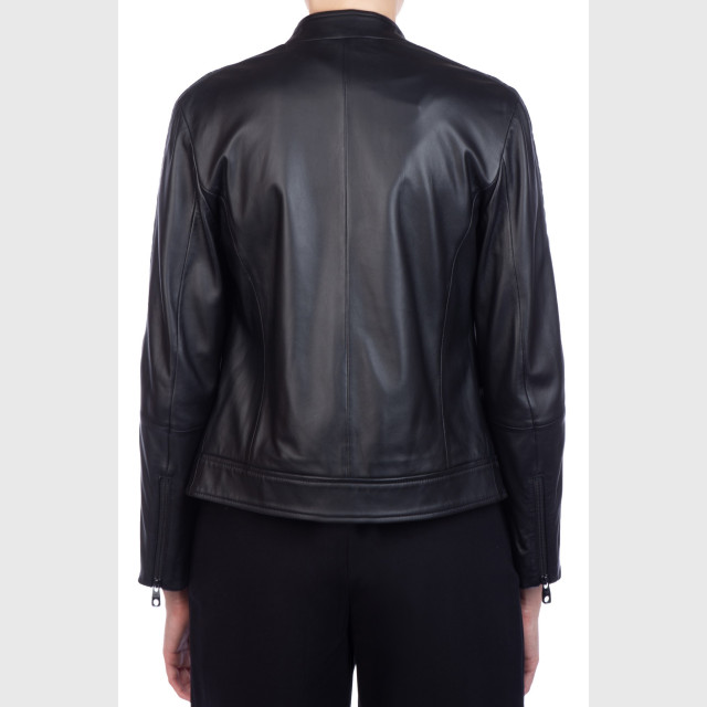 Шкіряна куртка Emporio Armani