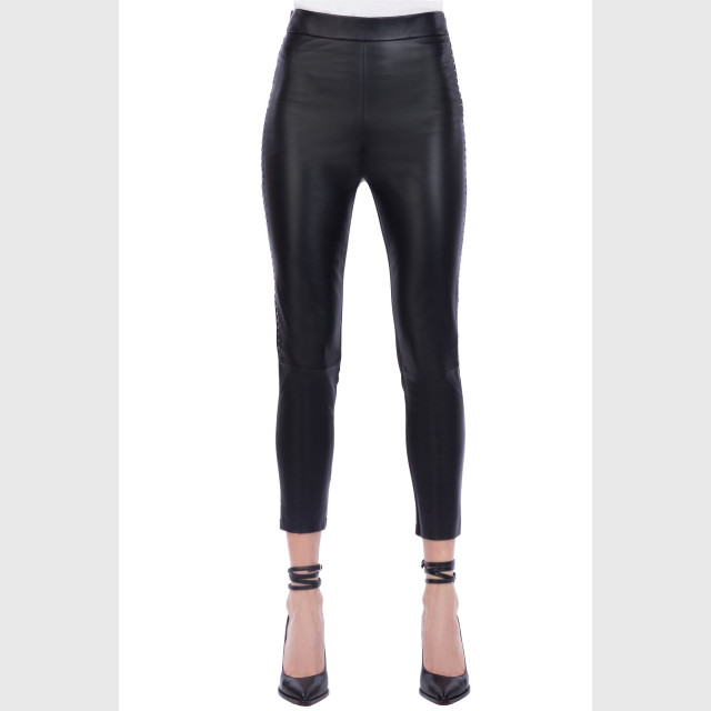 Брюки из кожи Pinko