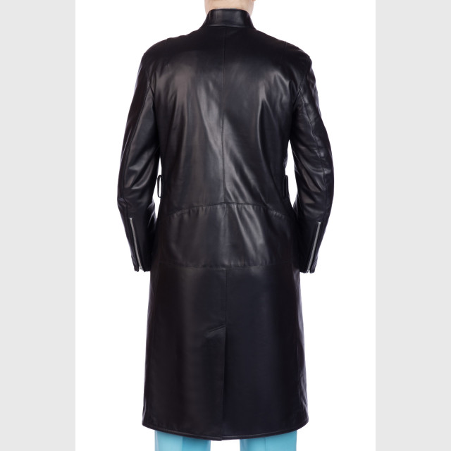 Плащ кожаный Salvatore Ferragamo