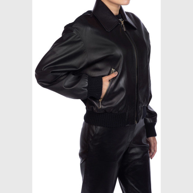 Куртка кожаная Salvatore Ferragamo