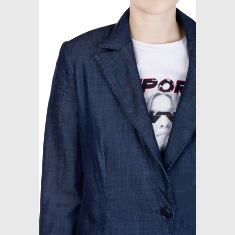 Піджак з деніму Emporio Armani