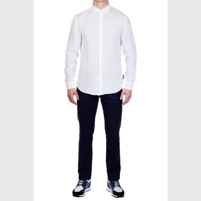 Рубашка льняная Emporio Armani