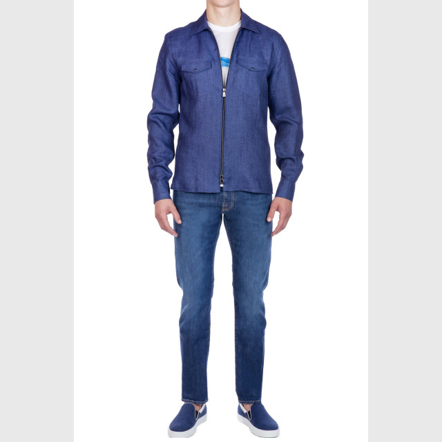 Сорочка лляна Corneliani