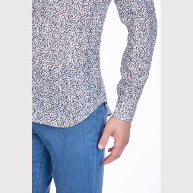 Рубашка льняная Corneliani