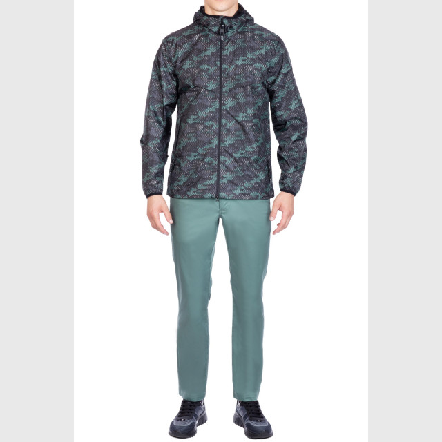 Брюки хлопковые Emporio Armani EA7