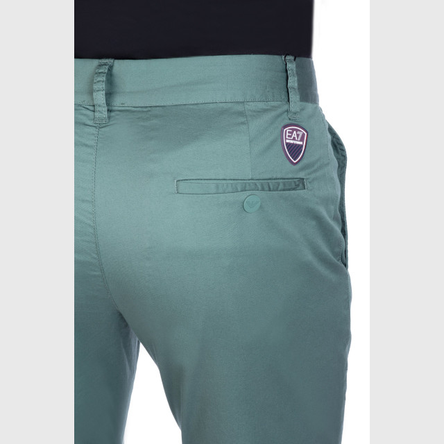 Брюки хлопковые Emporio Armani EA7