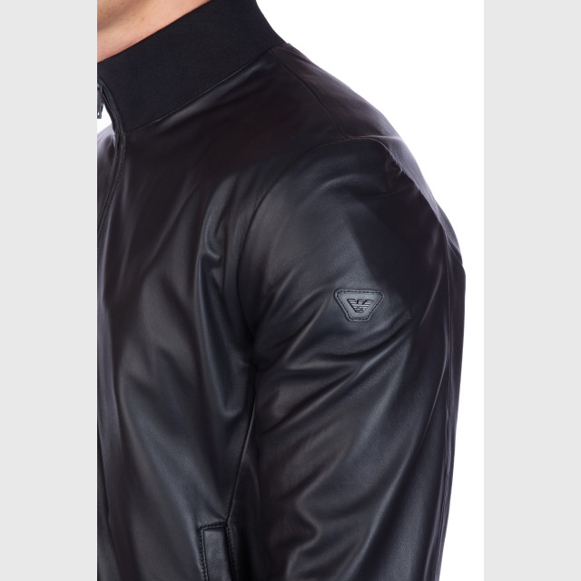 Куртка кожаная Emporio Armani